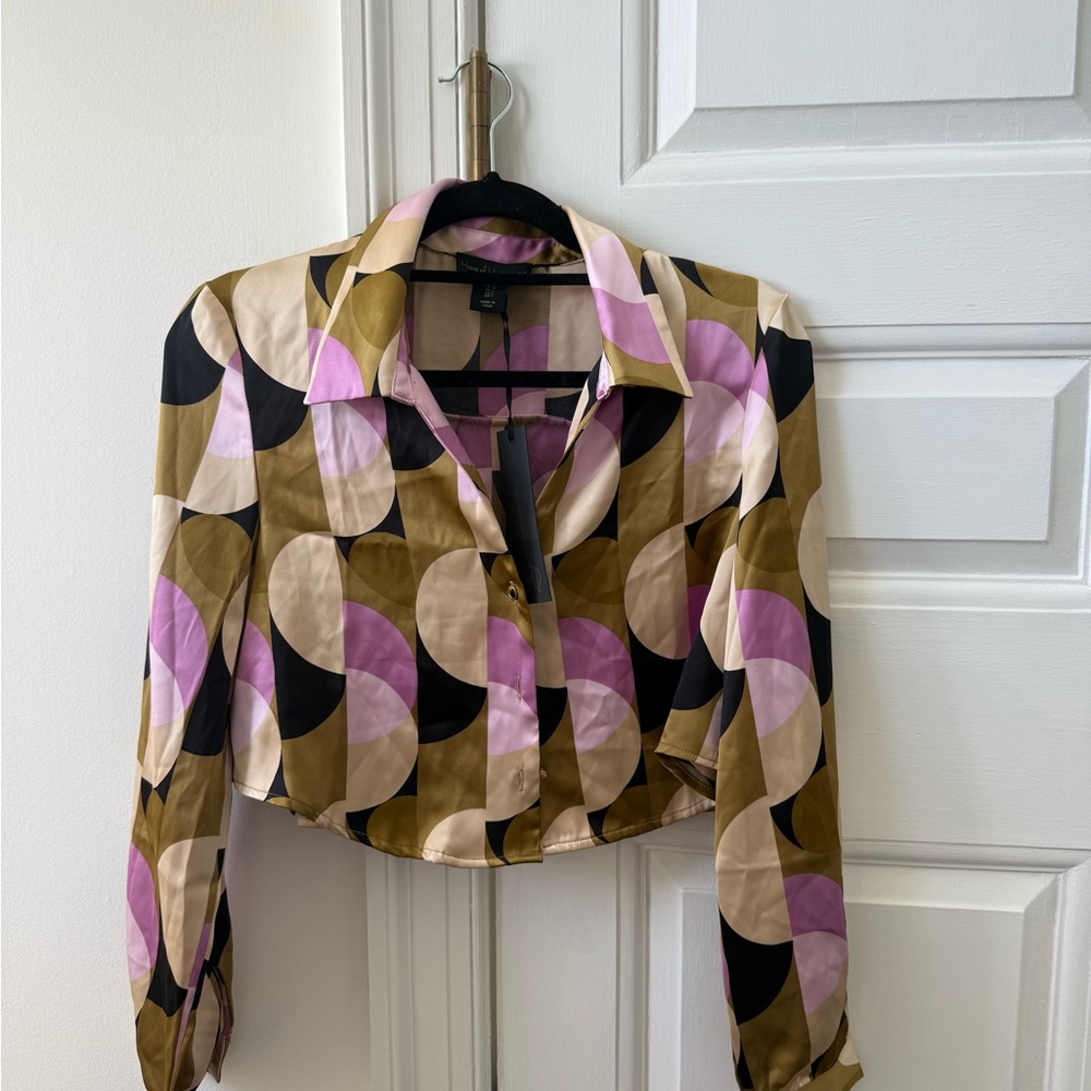 Stylish Women's Geometric Print Top